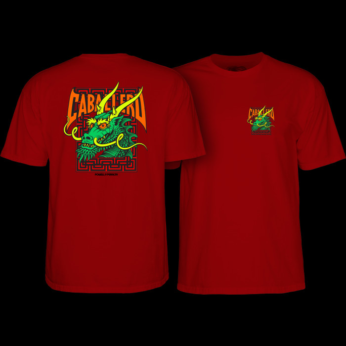 powell peralta Powell Peralta Cab Street Dragon T-Shirt Garnet