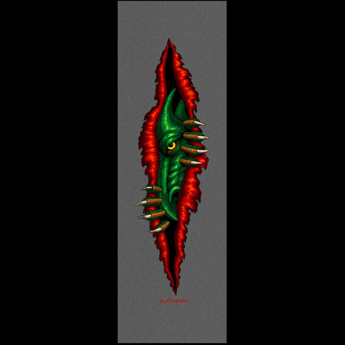 powell peralta Powell Peralta Dragon Peeker CLEAR Grip Tape Sheet -10.5 x 33
