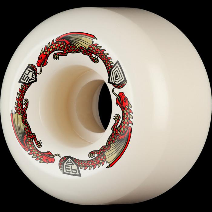 powell peralta Powell Peralta Dragons 93A - A2 Symmetrical Shape - 21mm Wide Ride Patch - 54mm x 39mm 93A A2 Skateboard Wheels 4pk