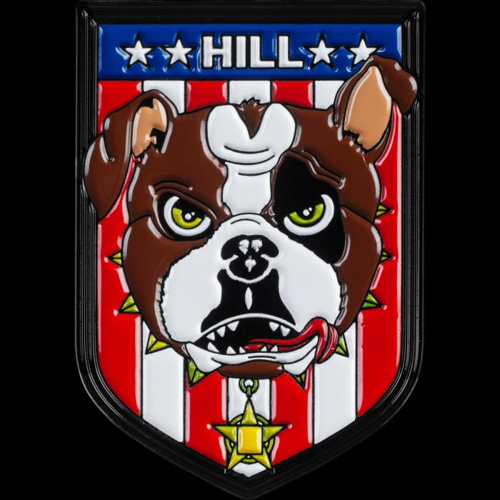 powell peralta Powell Peralta Frankie Hill Bulldog Lapel Pin