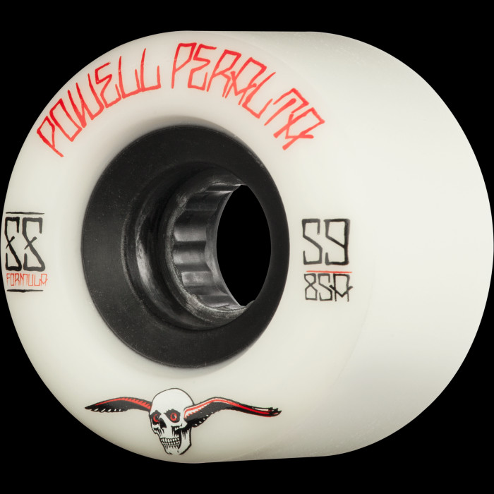 powell peralta Powell Peralta G-Slides Skateboard Wheels 59mm 85a 4pk White