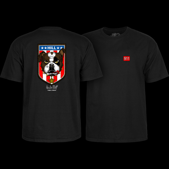 powell peralta Powell Peralta Hill Bulldog T-Shirt Black