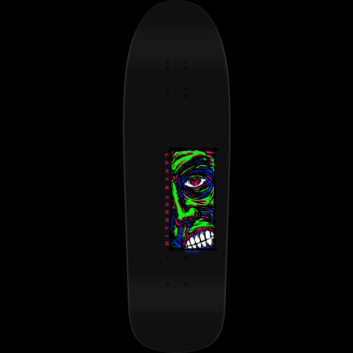 powell peralta Powell Peralta Lance Conklin Face "2" Reissue Skateboard Deck Blacklight - 9.75 x 32.09
