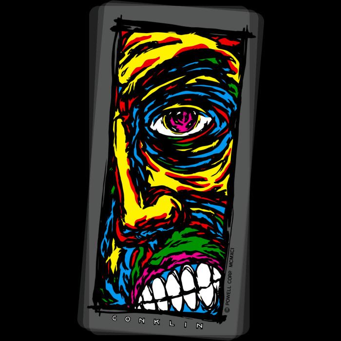 powell peralta Powell Peralta Lance Conklin Face Sticker 10 pack