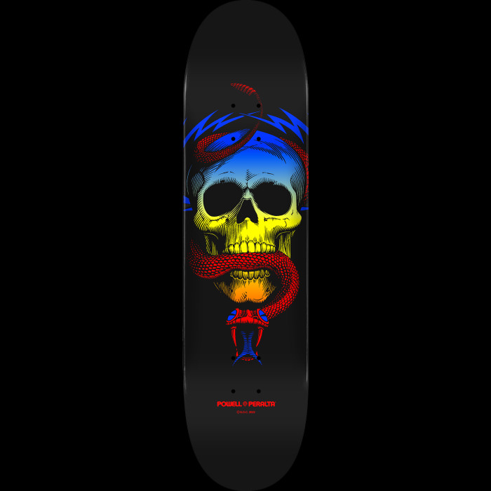 powell peralta Powell Peralta McGill Skull & Snake Skateboard Yellow Fade - Shape 247 - 8 x 31.45