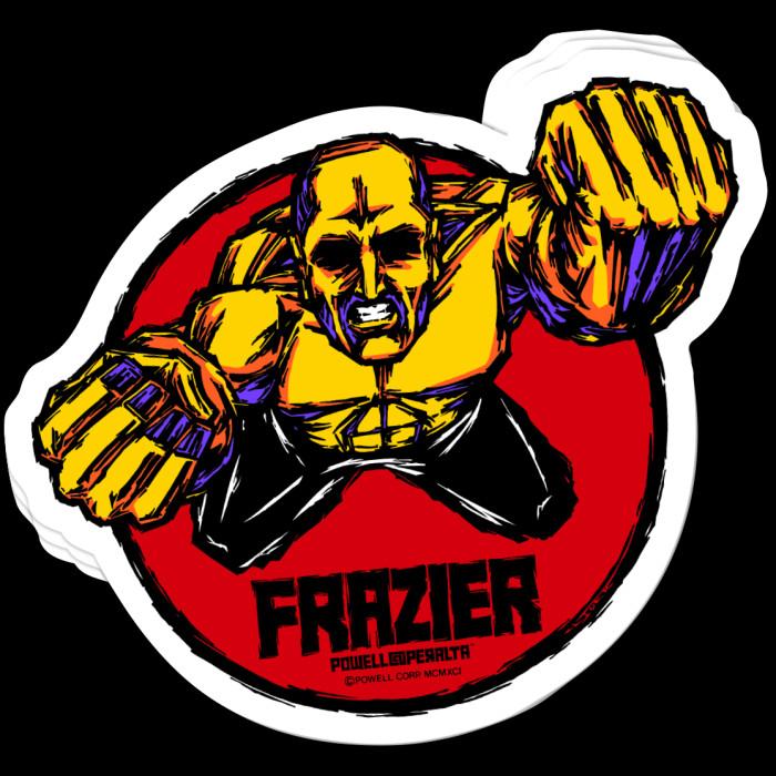 powell peralta Powell Peralta Mike Frazier Yellow Man Sticker 10 pack