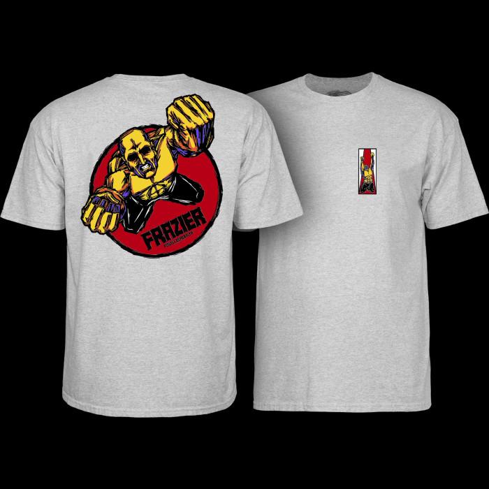 powell peralta Powell Peralta Mike Frazier Yellow Man T-shirt Athletic Heather