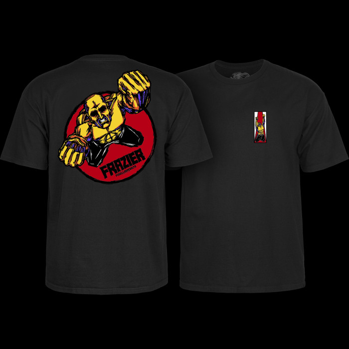 powell peralta Powell Peralta Mike Frazier Yellow Man T-shirt Black