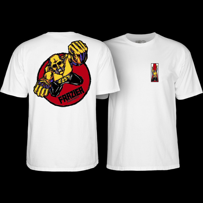 powell peralta Powell Peralta Mike Frazier Yellow Man T-Shirt White