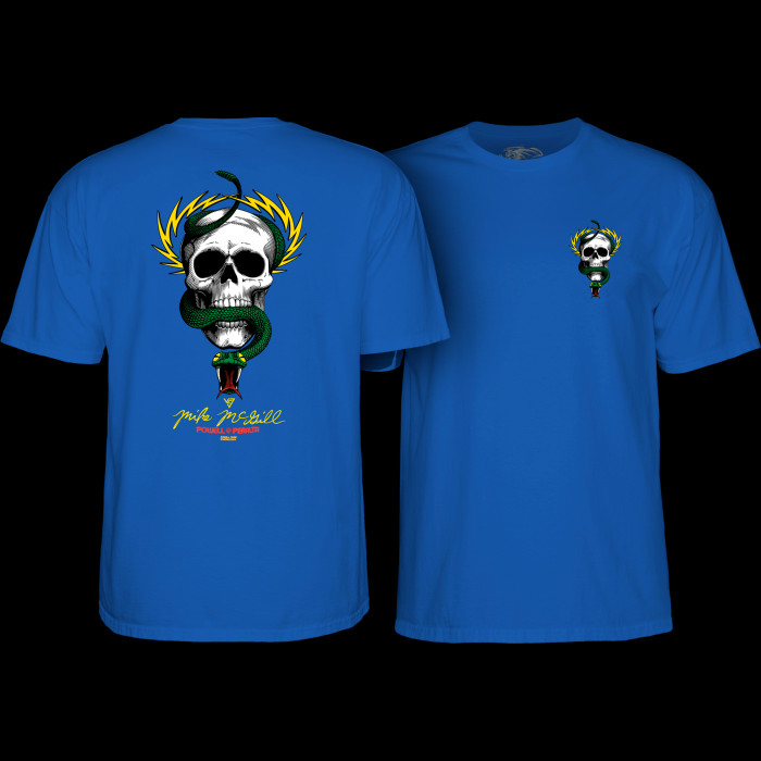 powell peralta Powell Peralta Mike McGill Skull & Snake T-shirt - Royal Blue