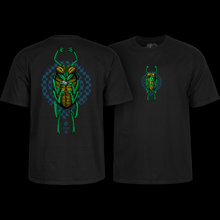 powell peralta Powell Peralta Mike Vallely Bug T-Shirt Black