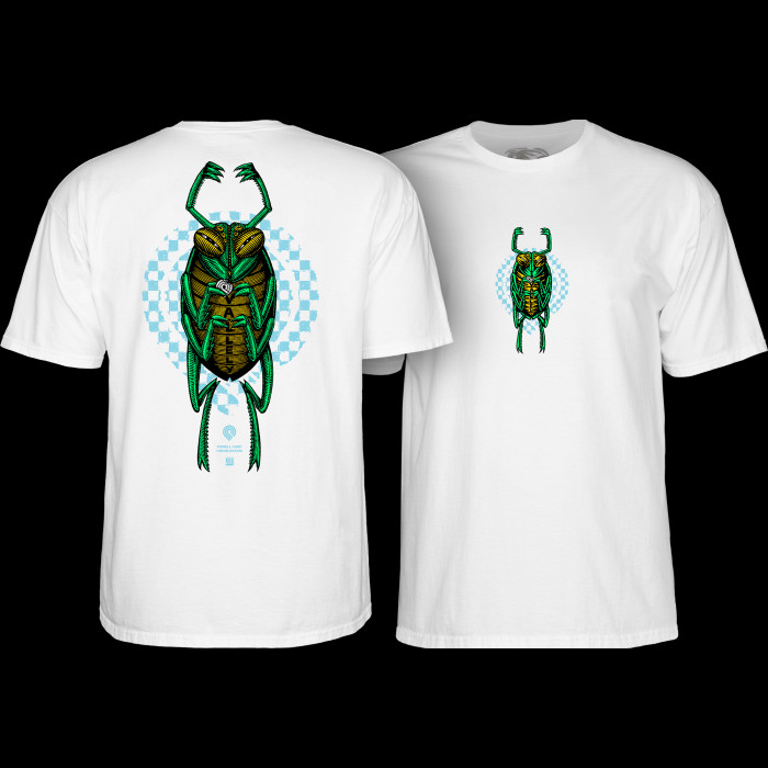 powell peralta Powell Peralta Mike Vallely Bug T-Shirt White