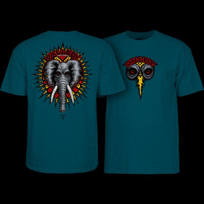 powell peralta Powell Peralta Mike Vallely Elephant T-Shirt Midnight Teal