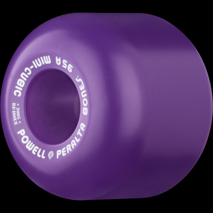 powell peralta Powell Peralta Mini-Cubic Skateboard Wheels 64mm 95a - Purple (4 pack)