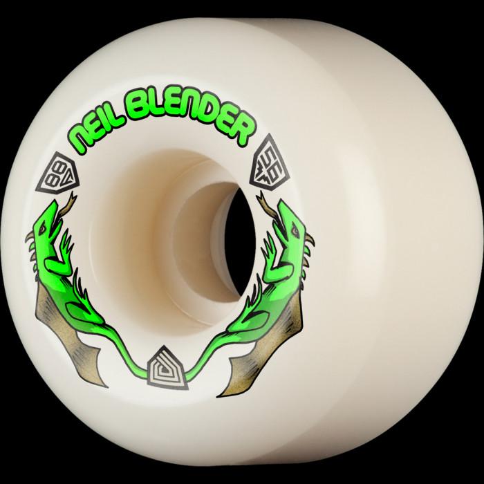 powell peralta Powell Peralta Neil Blender Pro Dragons 88A - A2 Symmetrical Shape - 21mm Wide Ride Patch - 56mm x 40mm 88A A2 Skateboard Wheels 4pk