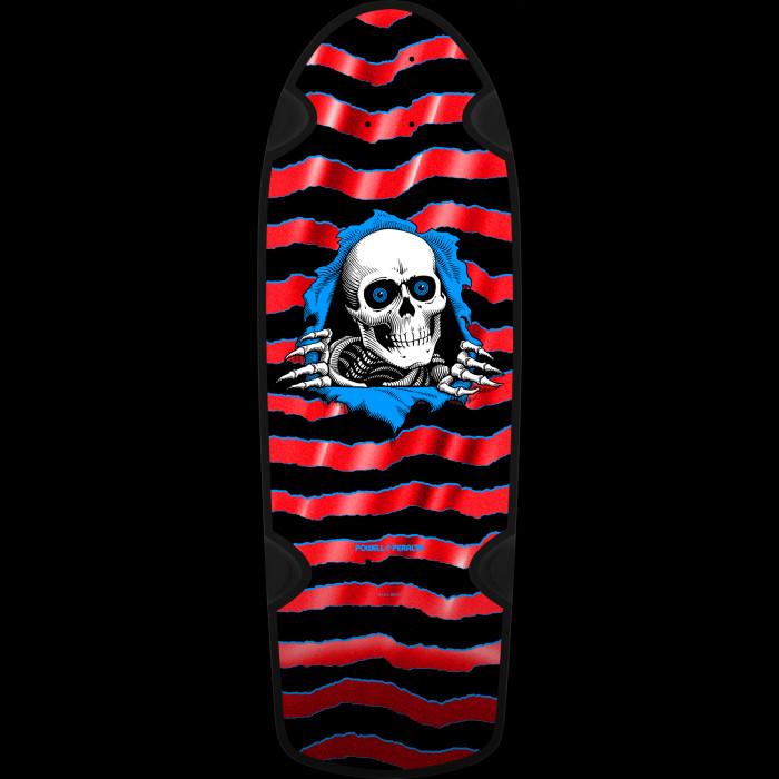 powell peralta Powell Peralta OG Ripper Reissue Skateboard Deck Red Foil - 10 x 30