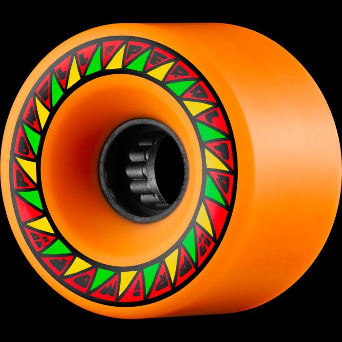 powell peralta Powell Peralta Primo Paster Skateboard Wheels 69mm 78A 4pk Orange