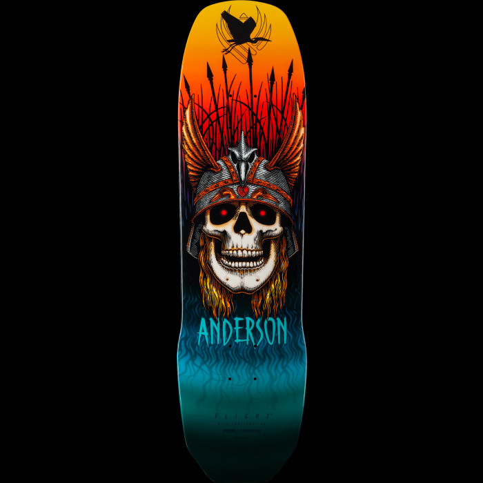 powell peralta Powell Peralta Pro Andy Anderson Heron FLIGHT® Skateboard Deck - Shape 289 8.45 x 31.8