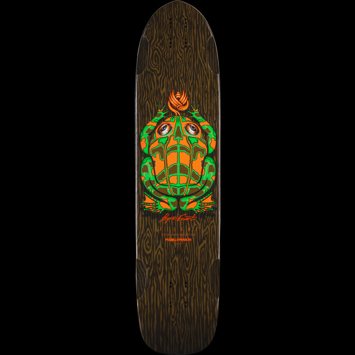 powell peralta Powell Peralta Pro Byron Essert Mini Frog Flight Skateboard Deck - Shape 306 - 9.0 x 37.38