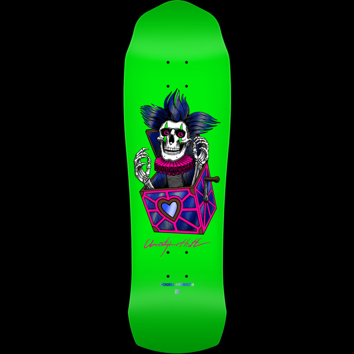 powell peralta Powell Peralta Pro Chris Hiett Skull 7-Ply Skateboard Deck - 9.5 x 31.13