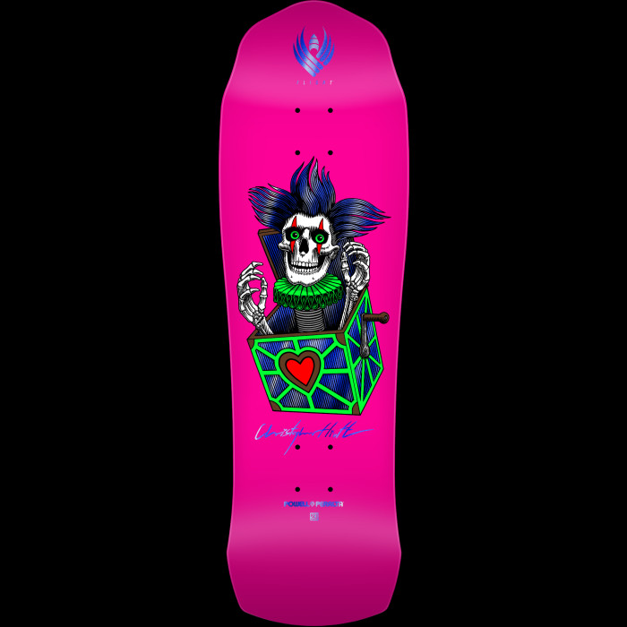powell peralta Powell Peralta Pro Chris Hiett Skull FLIGHT Skateboard Deck - 9.5 x 31.13