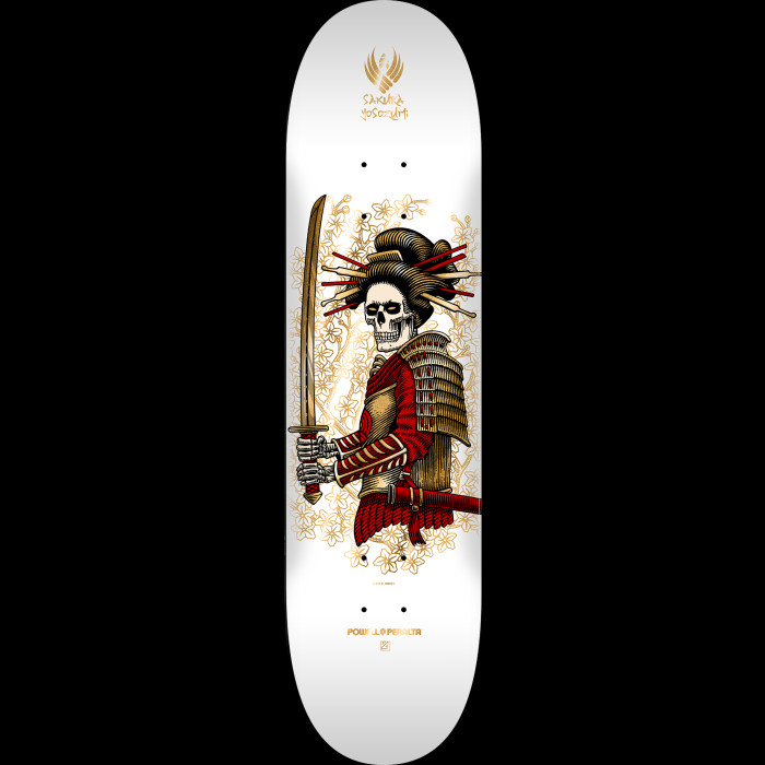 powell peralta Powell Peralta Pro Sakura Yosozumi Onna-Bugeisha FLIGHT® Skateboard Deck - Shape 243 K20 - 8.25 x 31.95