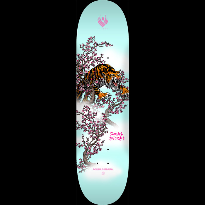 powell peralta Powell Peralta Pro Yosozumi Samurai Tiger FLIGHT® Skateboard Deck - Shape 243 K20 - 8.25 x 31.95