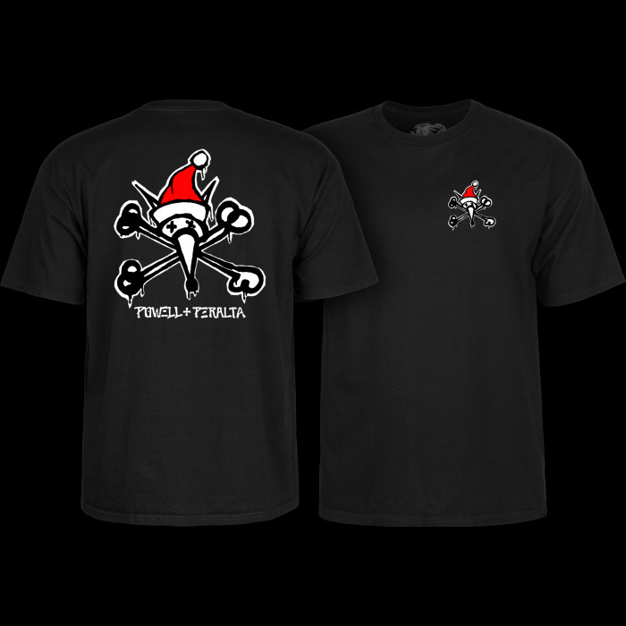 powell peralta Powell Peralta Rat Bones Holiday '25 T-Shirt Black