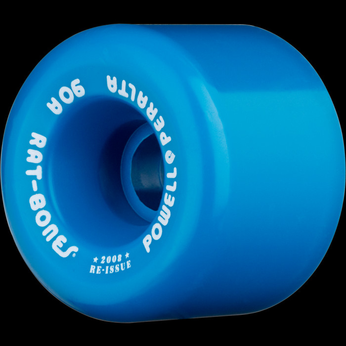 powell peralta Powell Peralta Rat Bones Skateboard Wheels 60mm 90a - Blue (4 pack)