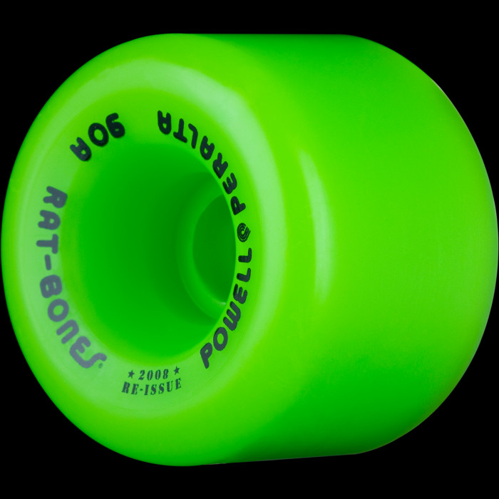 powell peralta Powell Peralta Rat Bones Skateboard Wheels 60mm 90a - Green (4 pack)