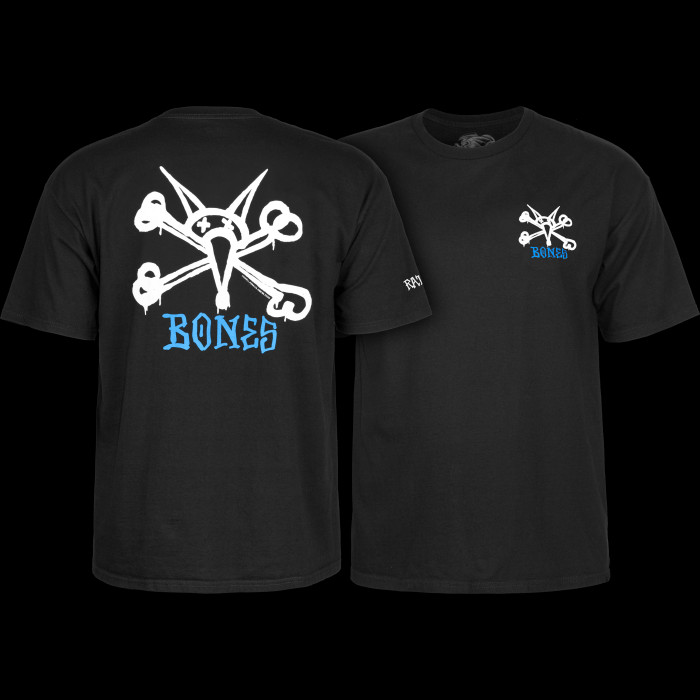 powell peralta Powell Peralta Rat Bones T-shirt - Black