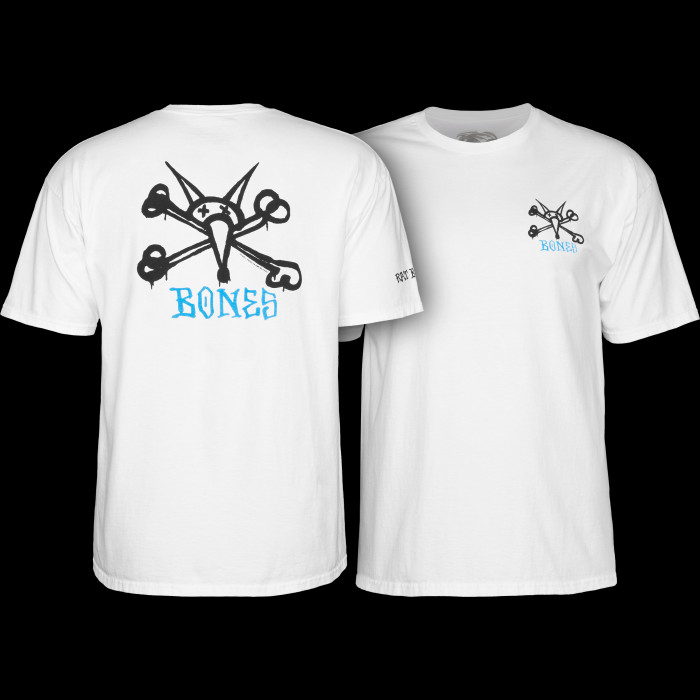 powell peralta Powell Peralta Rat Bones T-shirt - White