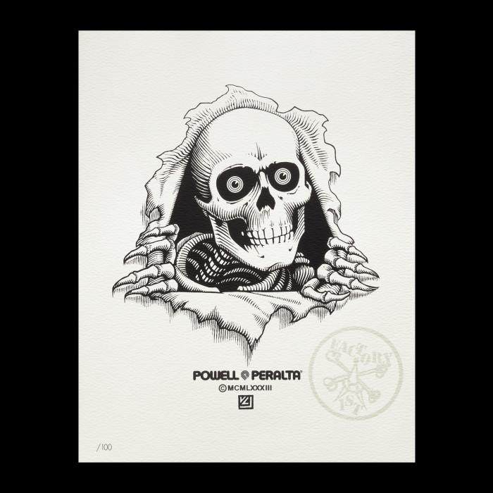 powell peralta Powell Peralta Ripper Art Giclee Print 8 x 10