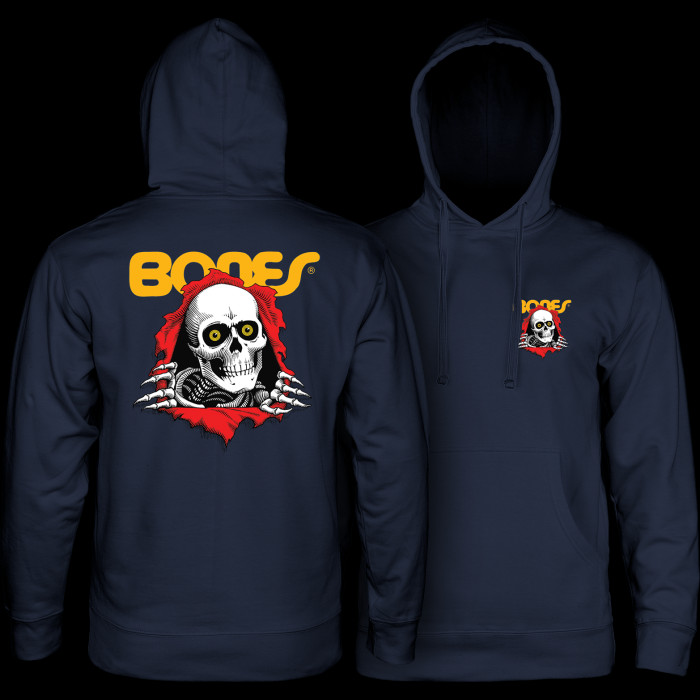 powell peralta Powell Peralta Ripper Hooded Sweatshirt Navy