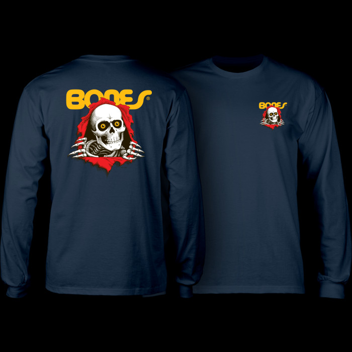 powell peralta Powell Peralta Ripper L/S T-shirt - Navy
