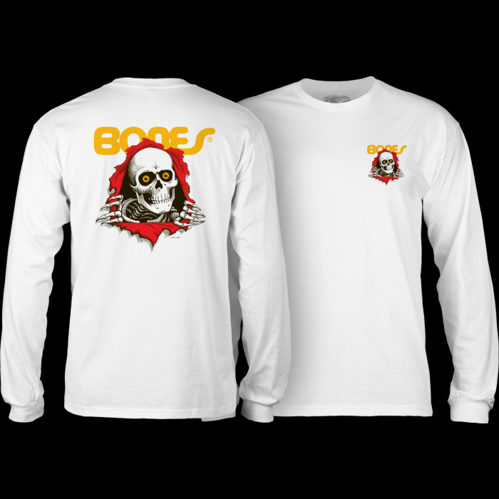 powell peralta Powell Peralta Ripper L/S T-shirt - White
