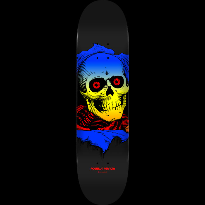 powell peralta Powell Peralta Ripper Skateboard Deck Yellow Fade - Shape 249 - 8.5 x 32.08