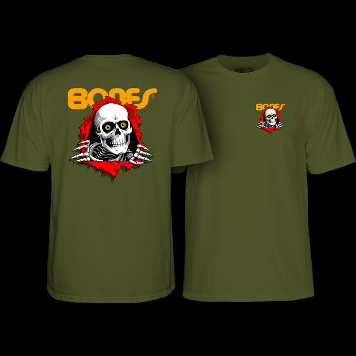 powell peralta Powell Peralta Ripper T-Shirt Military Green