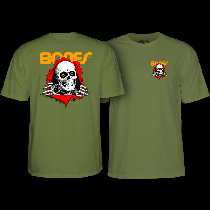 powell peralta Powell Peralta Ripper Youth T-shirt Military Green