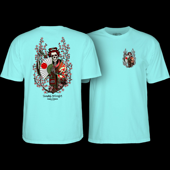 powell peralta Powell Peralta Sakura Yosozumi Samurai T-Shirt Celadon