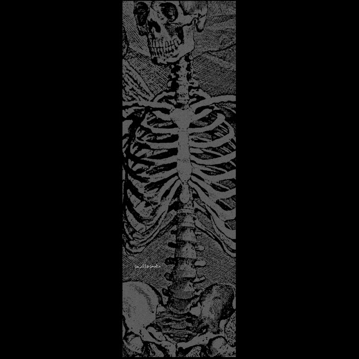 powell peralta Powell Peralta SAS Skeleton CLEAR Grip Tape Sheet - 10.5 x 33