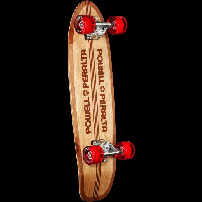 powell peralta Powell Peralta Sidewalk Surfer Quad Stringer Birch Cruiser Complete Skateboard - 8.37 x 28.20