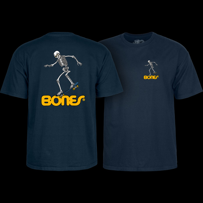 powell peralta Powell Peralta Sk8board Skeleton '3' T-Shirt Navy
