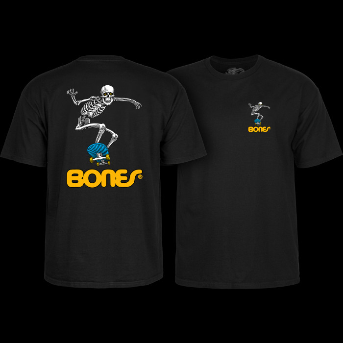 powell peralta Powell Peralta Skateboard Skeleton 2 T-Shirt Black
