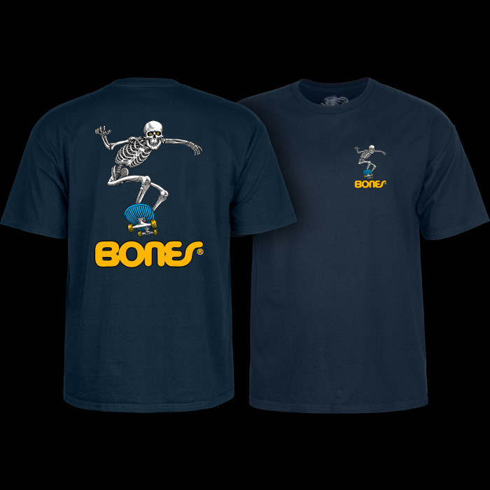 powell peralta Powell Peralta Skateboard Skeleton 2 T-Shirt Navy