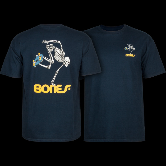 powell peralta Powell Peralta Skateboarding Skeleton T-shirt - Navy
