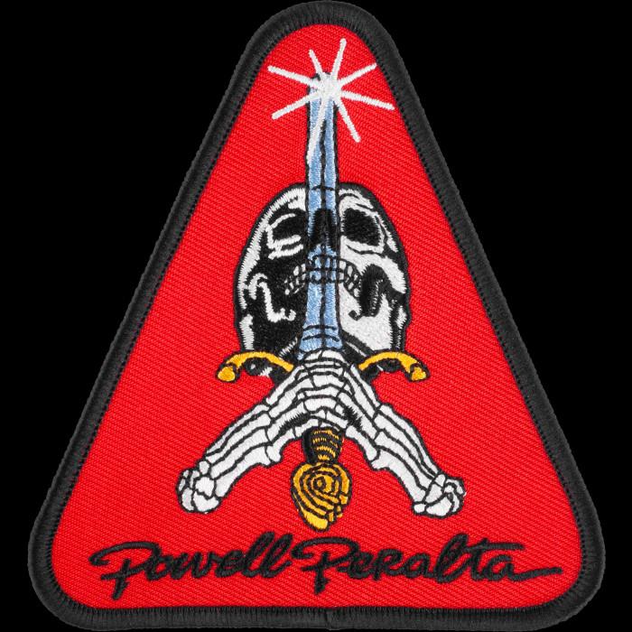 powell peralta Powell Peralta Skull and Sword Red Patch Single
