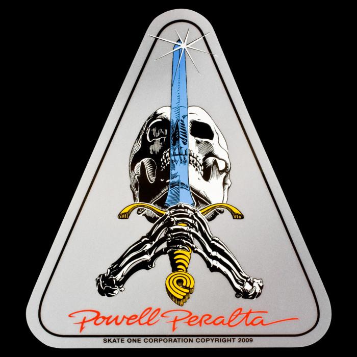 powell peralta Powell Peralta Skull & Sword Sticker (Single)