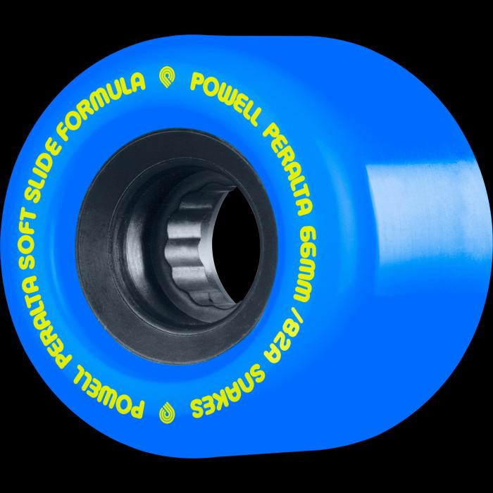 powell peralta Powell Peralta Snakes Skateboard Wheels 66mm 82A 4pk Blue