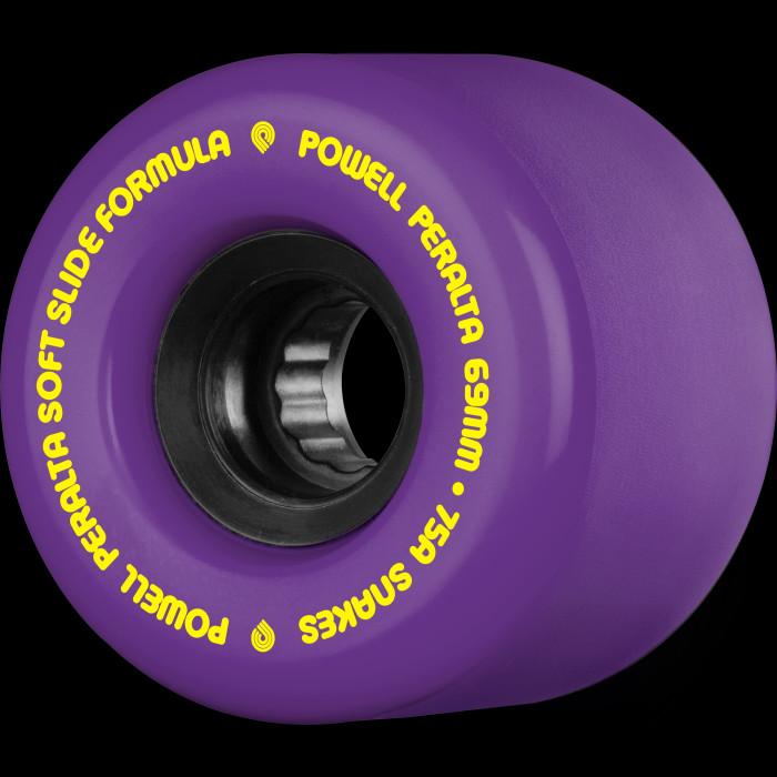 powell peralta Powell Peralta Snakes Skateboard Wheels 69mm 75A 4pk Purple